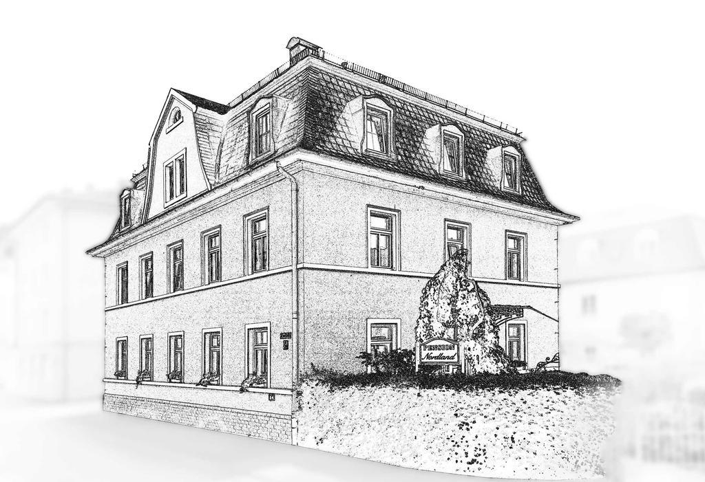 Pension Villa Nordland Bad Kissingen Eksteriør bilde
